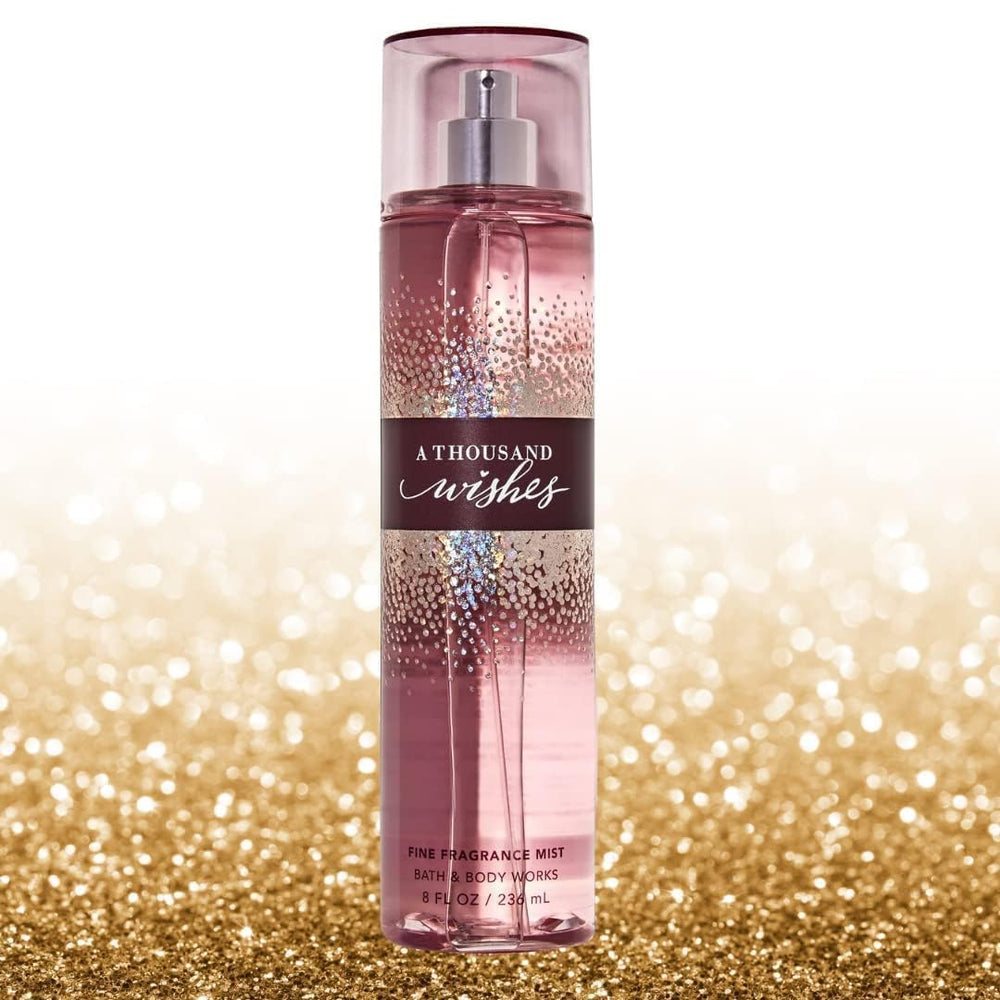 Bath & Body Works A Thousand Wishes label-detail showcases premium design suitable for gifting.