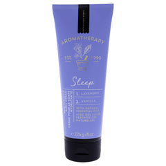 Bath & Body Works Aromatherapy Sleep lavender-vanilla cream jar for calming nighttime hydration.