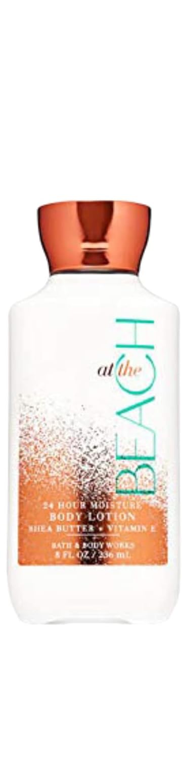 Bath & Body Works At The Beach lotion bottle front for daily hydration with a beach friendly vibe