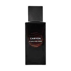 Bath & Body Works Canyon men's fragrance spray bottle showing a woodsy profile for daily wear.