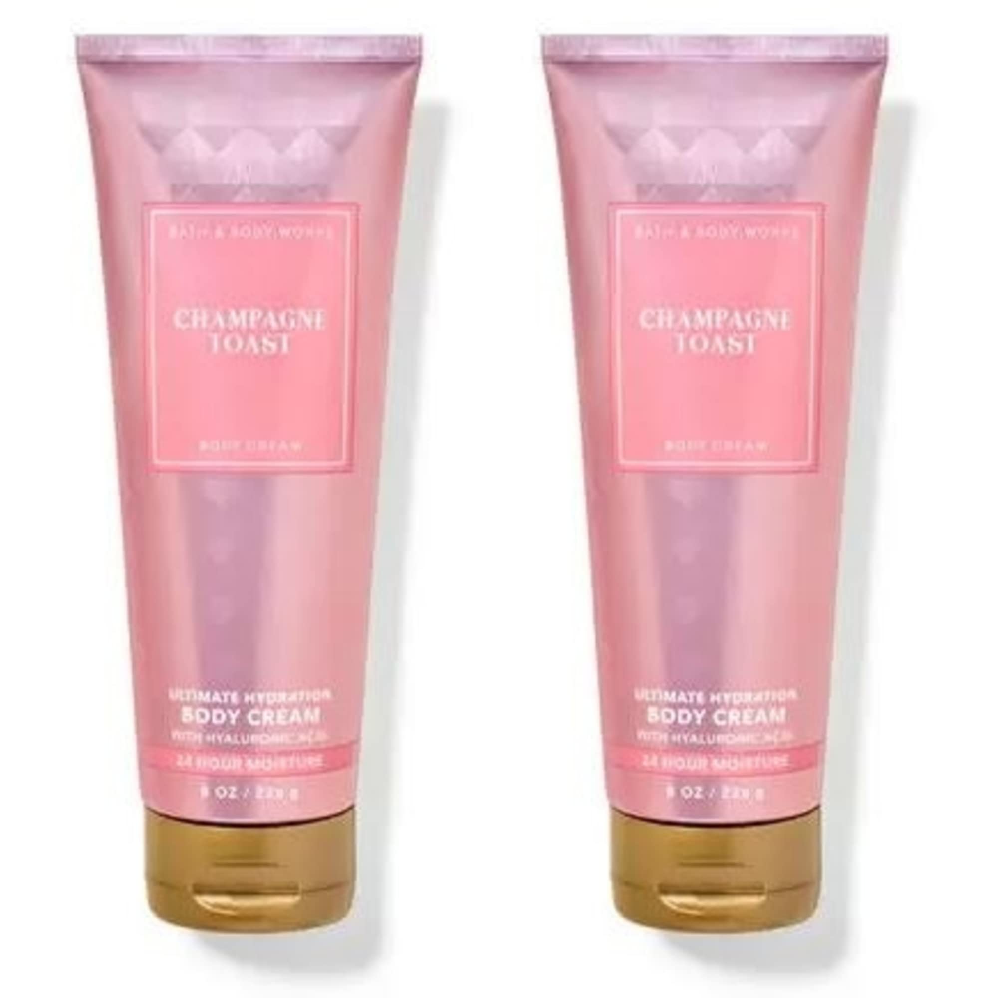 Bath & Body Works Champagne Toast 2-pack bottles ready for gifting and daily hydration