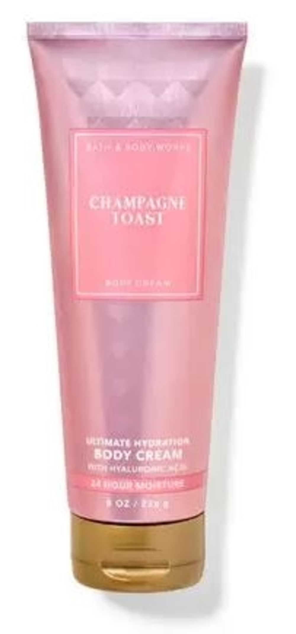 Bath & Body Works Champagne Toast 2-pack cream bottles featured for convenient daily care