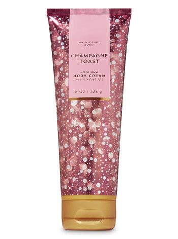 Bath & Body Works Champagne Toast gift set packaging shown as a gifting celebration
