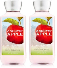Bath and Body Works Country Apple lotion bottle for daily hydration and orchard-inspired fragrance.