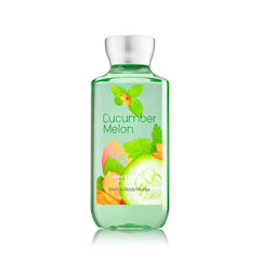 Bath & Body Works cucumber melon shower gel bottle delivers a refreshing, long-lasting fragrance for daily showers.
