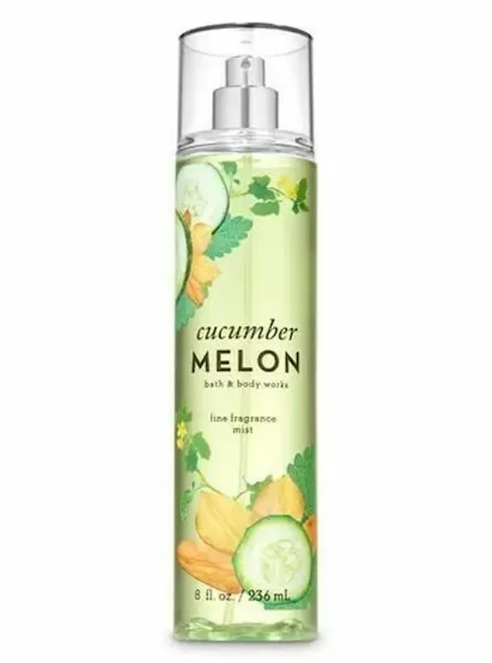 Bath & Body Works Cucumber Melon spray bottle delivers a light, refreshing fragrance for everyday wear.