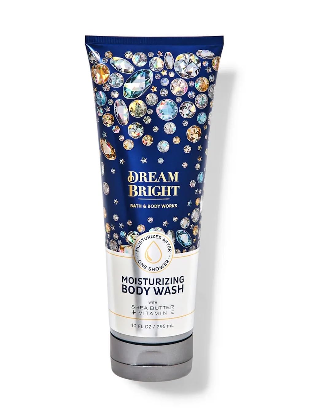 Bath & Body Works Dream Bright bottle front promoting hydrating cleanse and vibrant fragrance