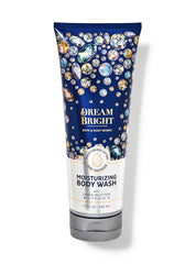 Bath & Body Works Dream Bright bottle front promoting hydrating cleanse and vibrant fragrance