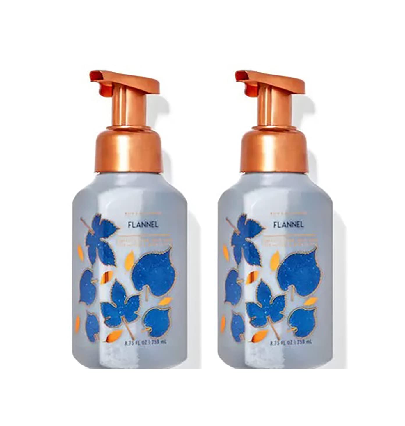 Bath & Body Works Flannel hand soap bottle with gentle cleansing for daily use.