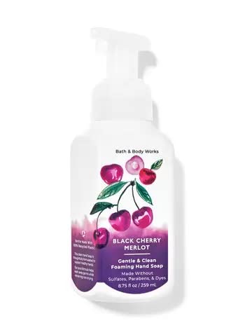 Bath & Body Works Japanese Cherry Blossom foaming soap; graceful floral notes while cleansing hands