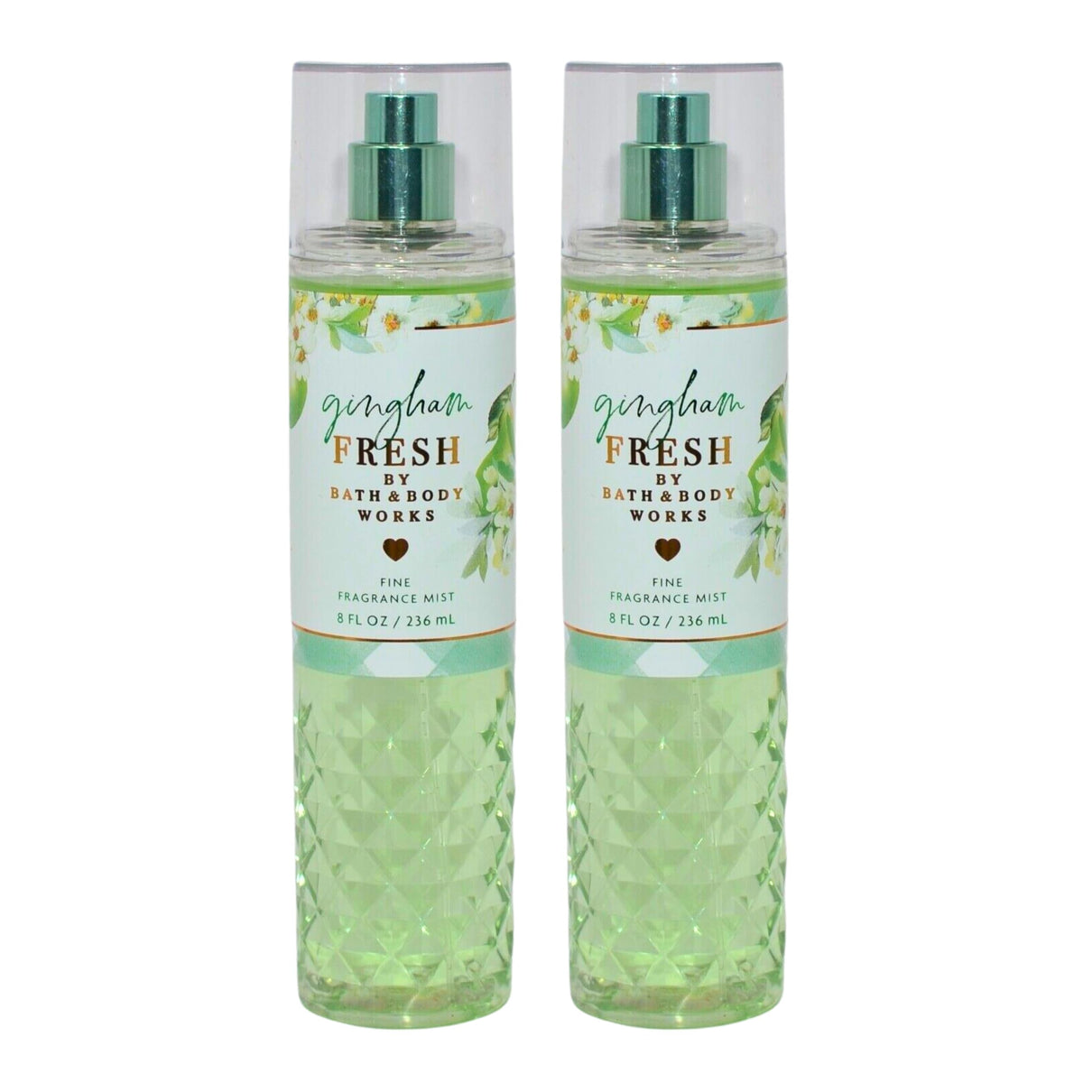 Bath and Body Works Gingham Fresh fragrance mist set of 2 for daily refresh and mood lift