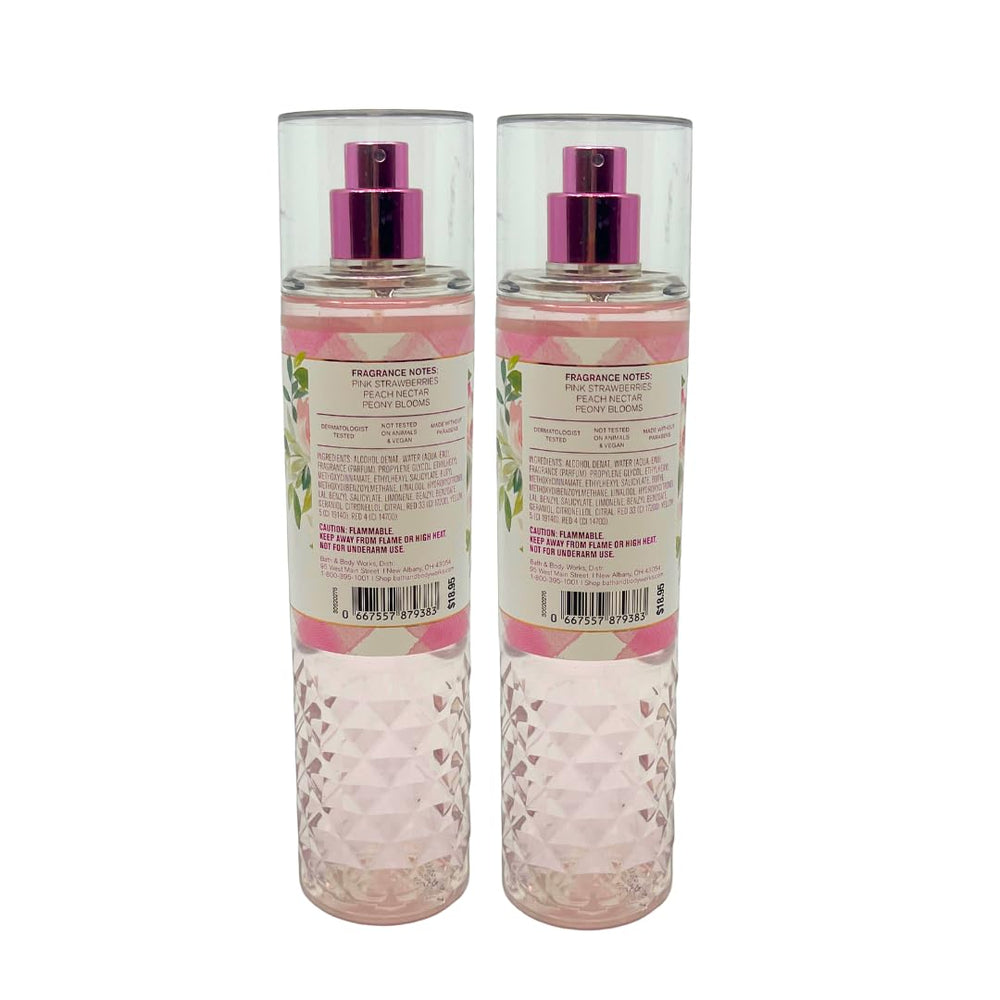 Bath and Body Works Gingham Gorgeous Mist gift-pack view with bow