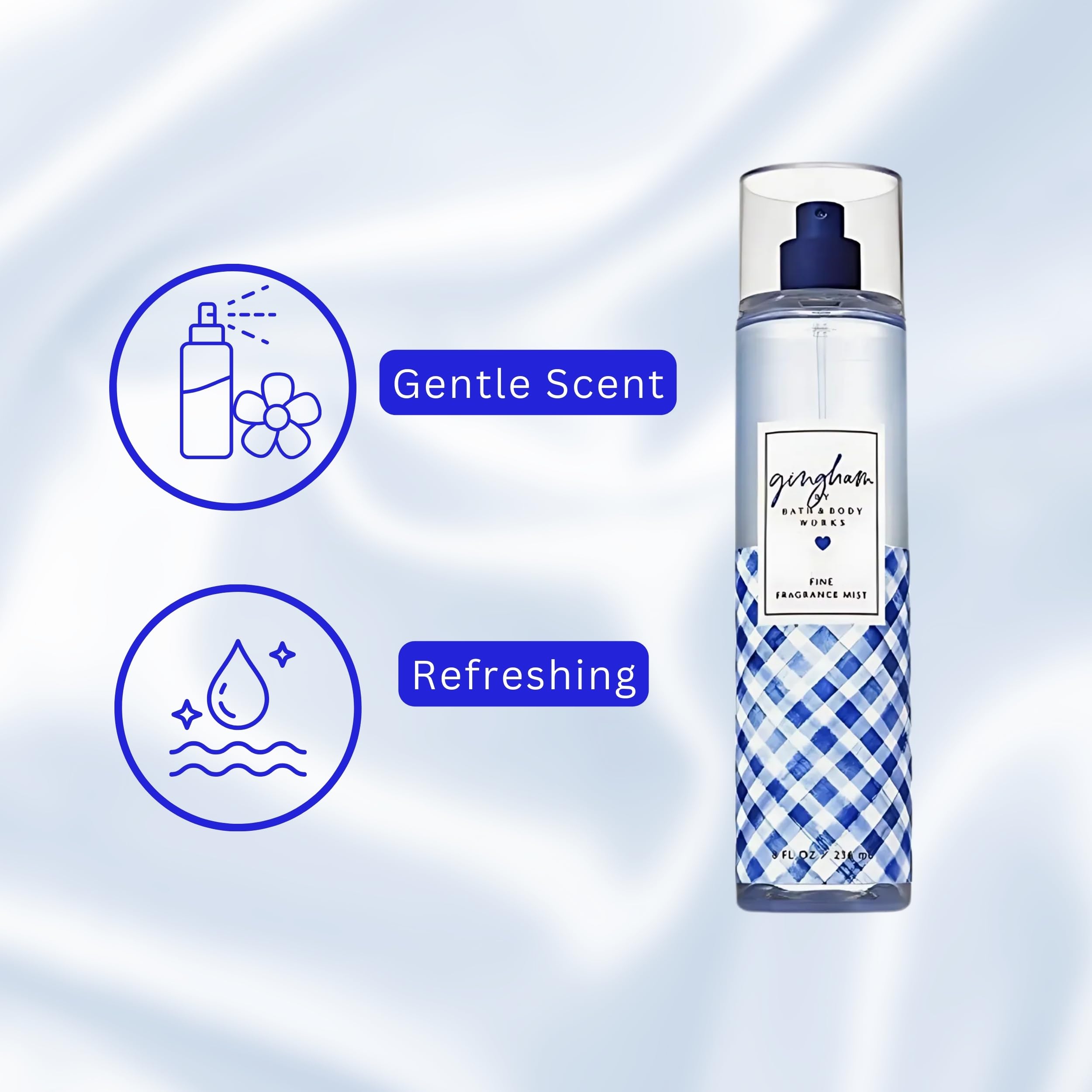 Bath & Body Works Gingham packaging-box image for gifting presentation.