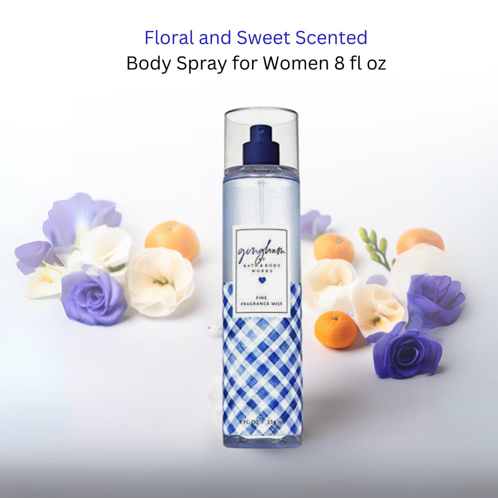 Bath & Body Works Gingham spray-mist angled shot for quick refresh.