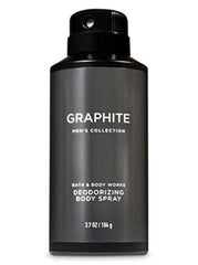 Bath & Body Works Graphite deodorizing body spray bottle for all-day freshness after workouts