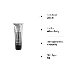 Bath & Body Works Graphite cream jar open reveals rich Ultra Shea texture.