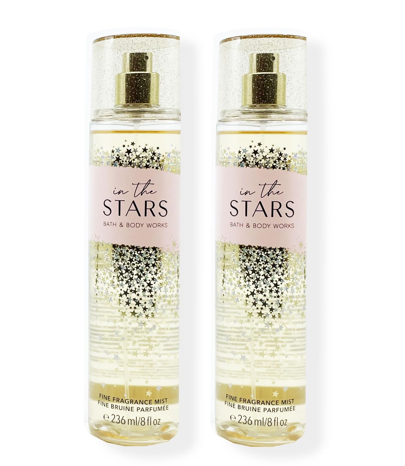 Bath & Body Works In the Stars body mist bundle two-pack front view for daily fragrance layering