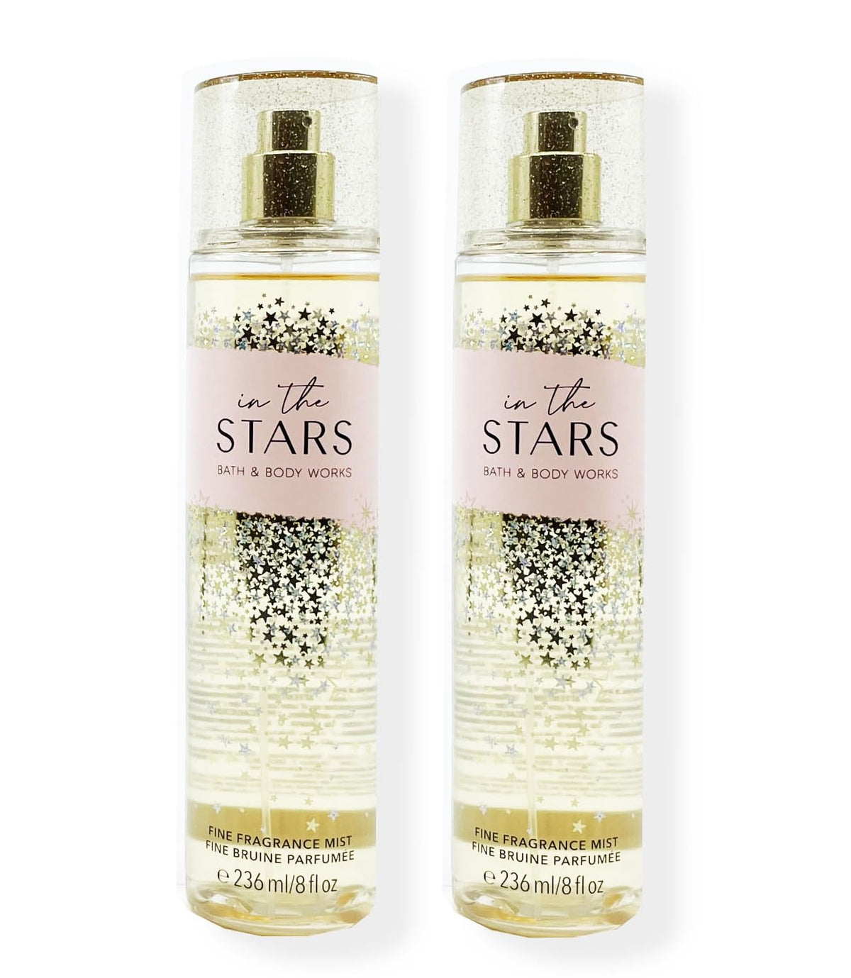 Bath & Body Works In the Stars body mist bundle two-pack front view for daily fragrance layering