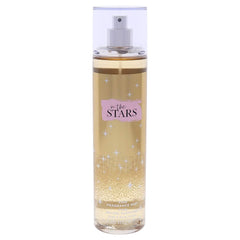 Bath & Body Works In The Stars fragrance mist bottle closeup with warm amber notes for everyday glow.