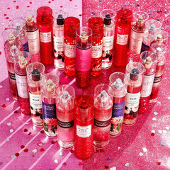 Bath & Body Works Japanese Cherry Blossom bottle closeup highlighting floral notes and a soft aroma.