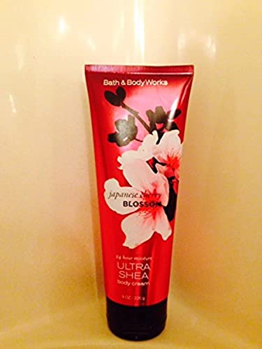 Bath & Body Works Japanese Cherry Blossom scent swirls on skin with light floral fragrance.