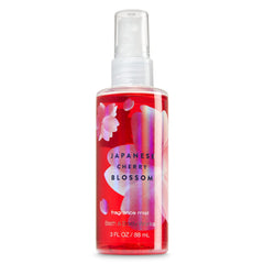 Bath & Body Works Japanese Cherry Blossom travel mist bottle for on-the-go fragrance refresh.