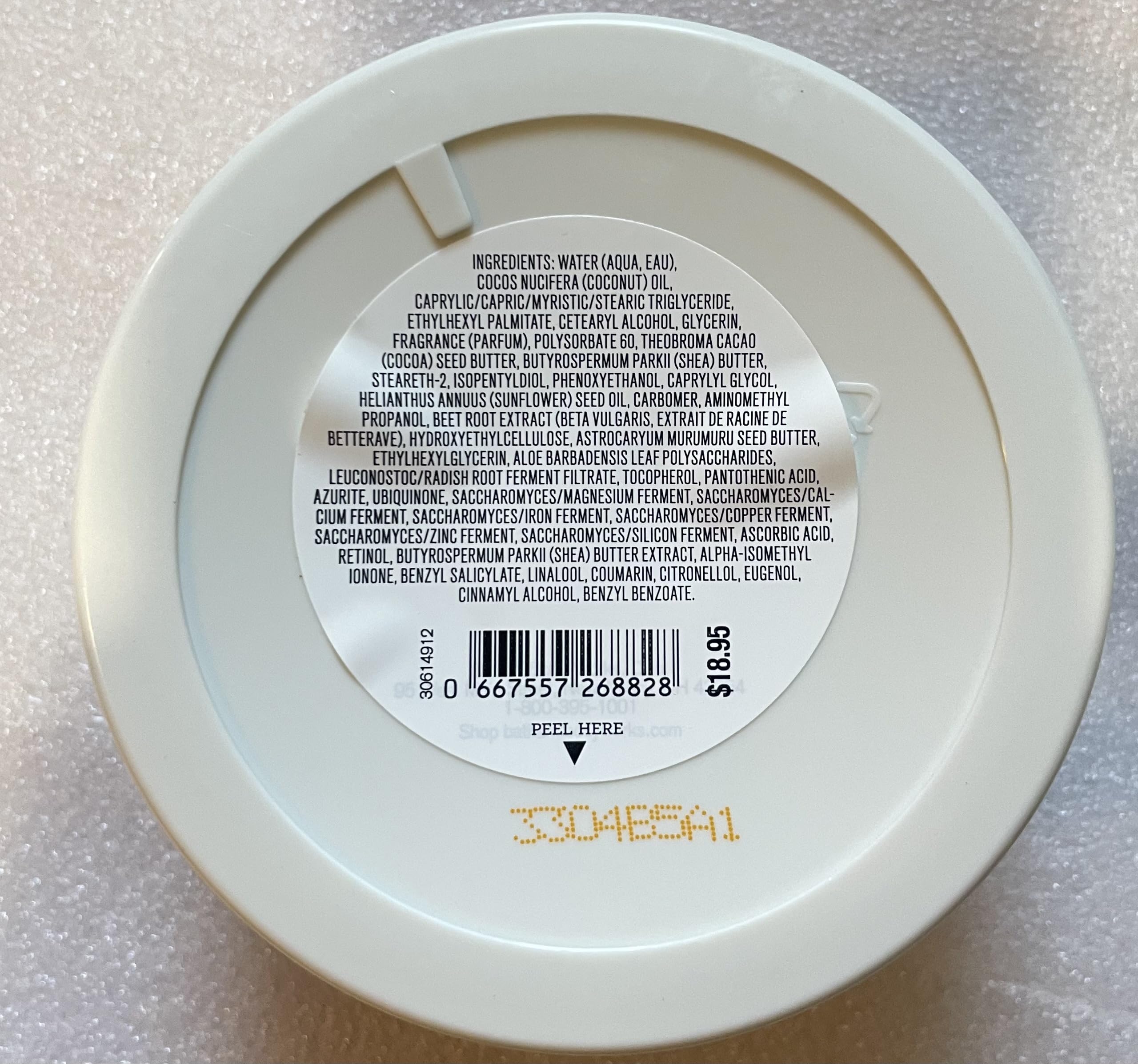 Bath & Body Works Japanese Cherry Blossom Ultra Shea Butter packaging front for luxurious moisture.