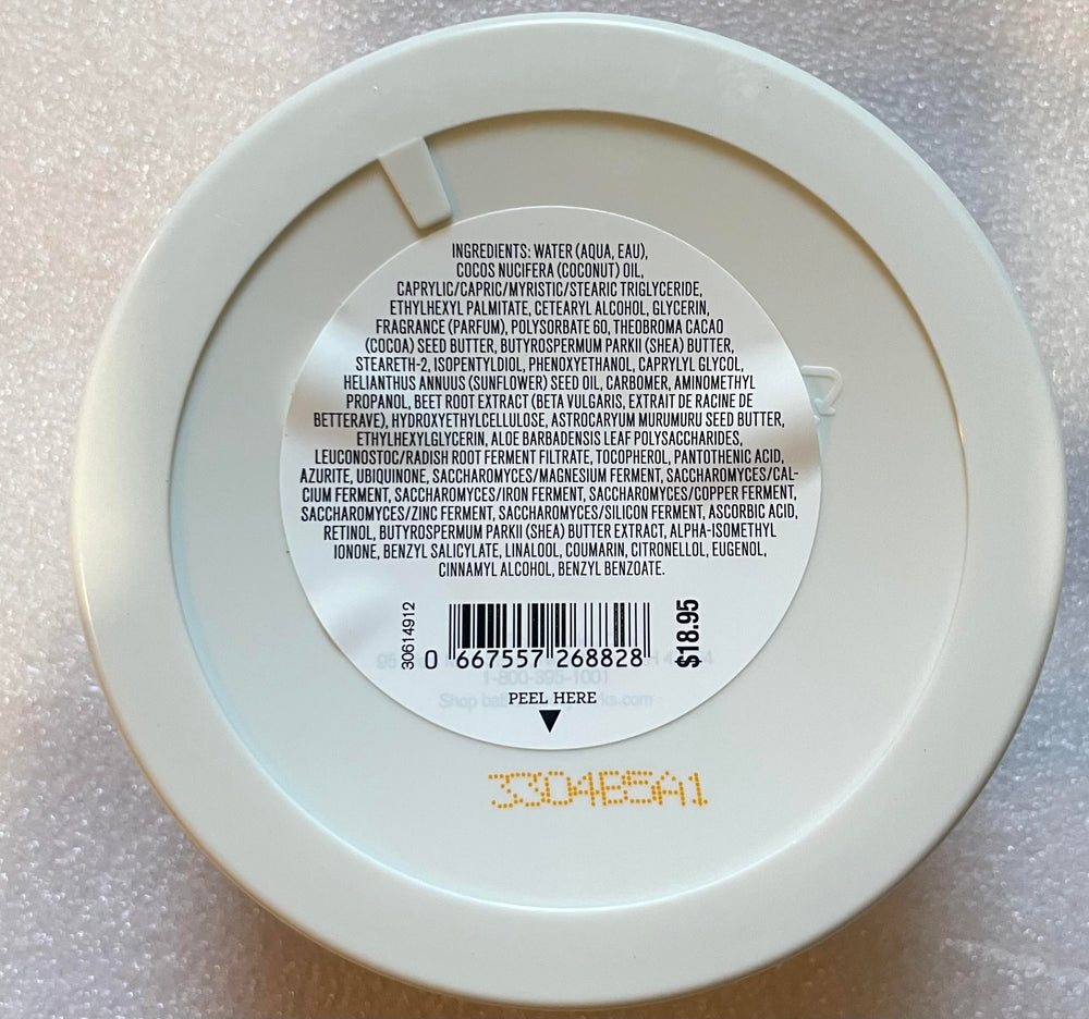 Bath & Body Works Japanese Cherry Blossom Ultra Shea Butter packaging front for luxurious moisture.