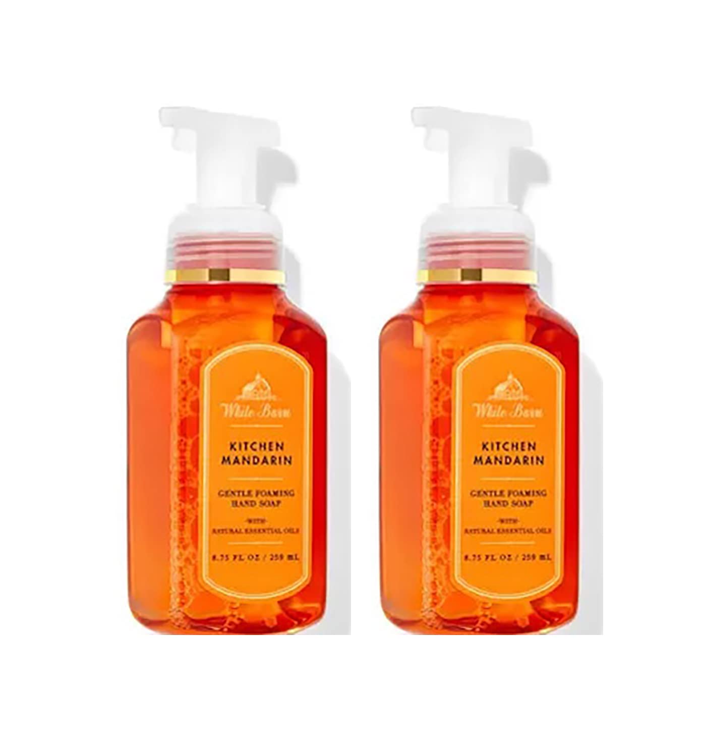 Bath & Body Works Kitchen Mandarin hand soap bottle with gentle foam for everyday cleansing.
