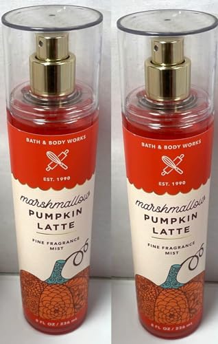 Bath & Body Works Marshmallow Pumpkin Latte mist bottle 2 ideal for layering scents and travel