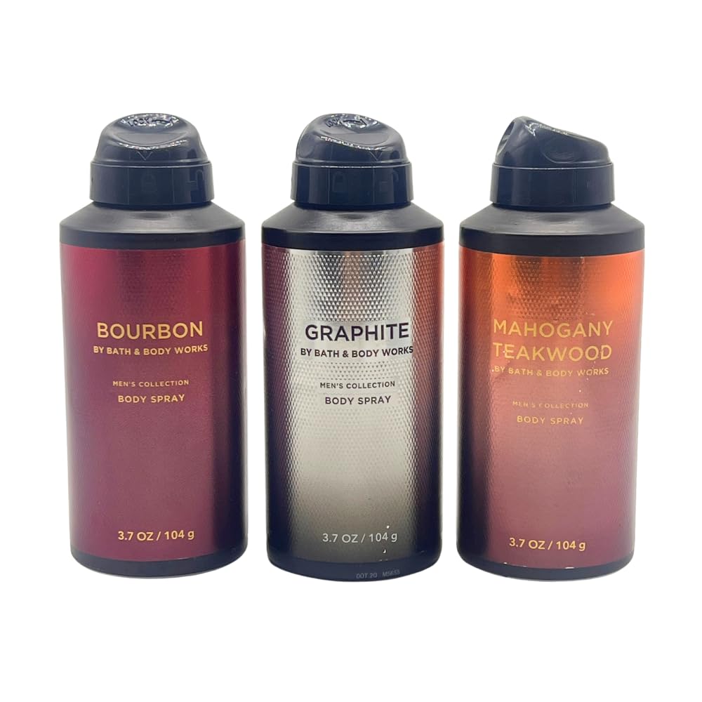 Bath & Body Works Bourbon deodorizing spray close-up highlighting warm barrel-aged fragrance.