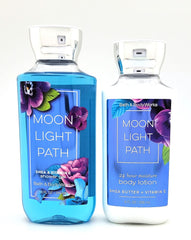 Bath & Body Works Moonlight Path gift set box, ideal for gifting fragrance lovers.