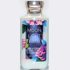 Bath & Body Works Moonlight Path lotion bottle offering portable hydration for soft skin