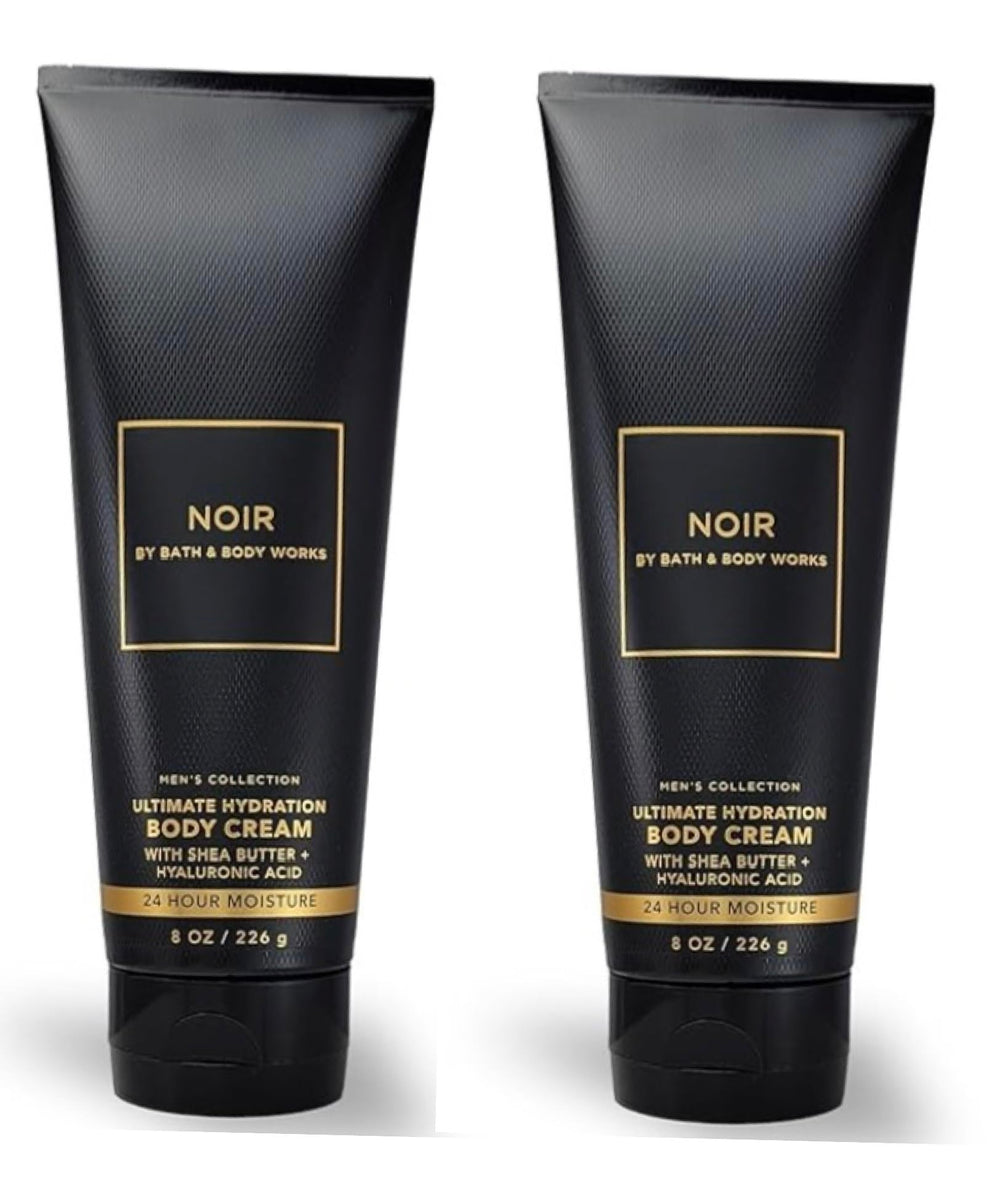Bath & Body Works Noir 2-pack bottle for deep hydration in recycled plastic