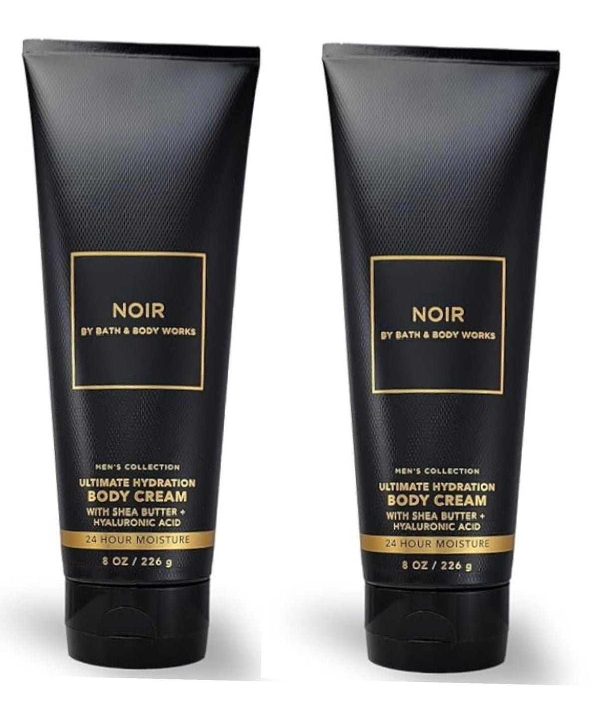 Bath & Body Works Noir 2-pack bottle for deep hydration in recycled plastic