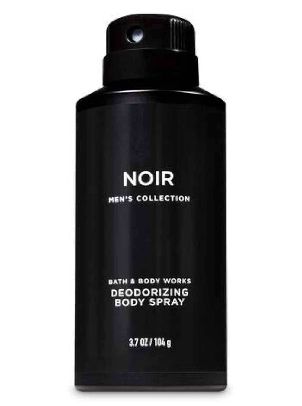 Bath & Body Works Noir deodorizing body spray bottle front for everyday grooming and subtle scent.