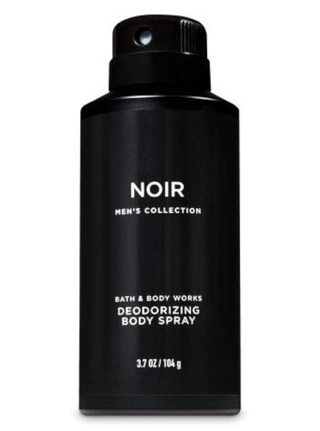 Bath & Body Works Noir deodorizing body spray bottle front for everyday grooming and subtle scent.