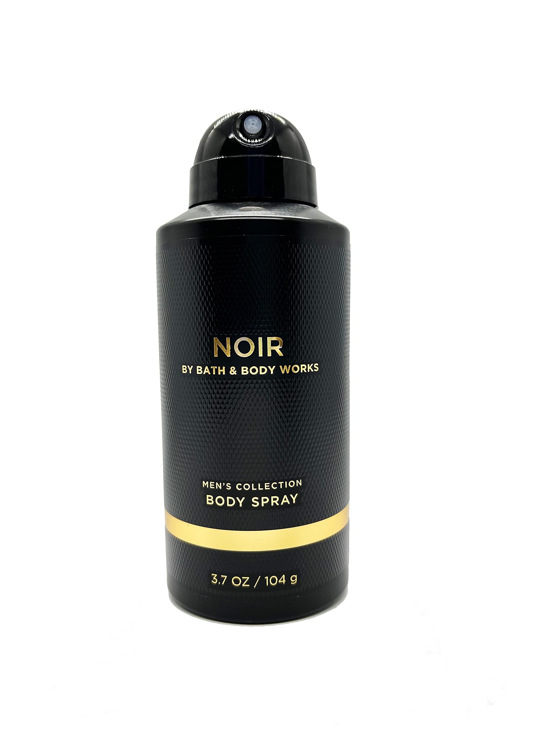 Bath & Body Works Noir deodorizing body spray packaging enhances travel-ready grooming on the go.