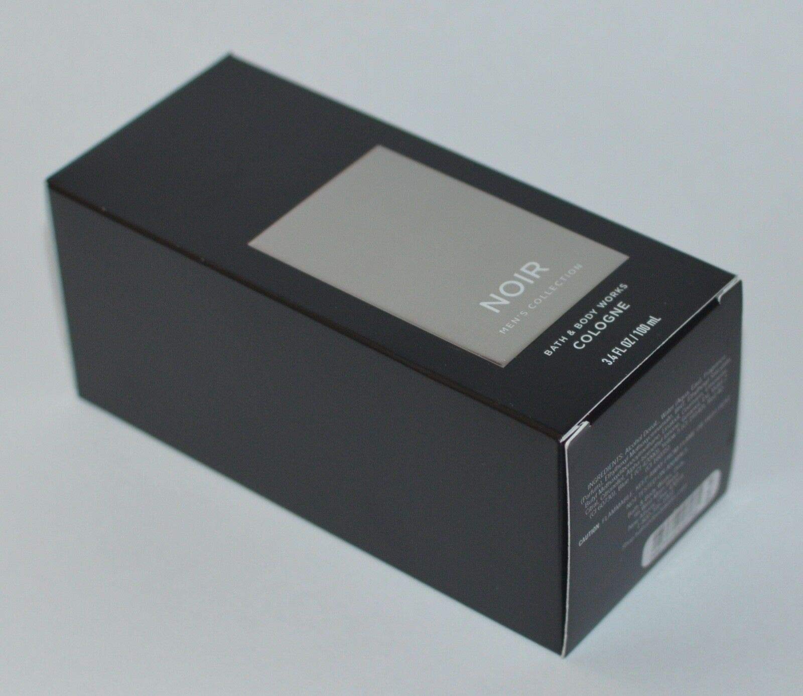 Bath & Body Works Noir cologne bottle 3.4 oz highlighting compact premium fragrance for everyday wear.