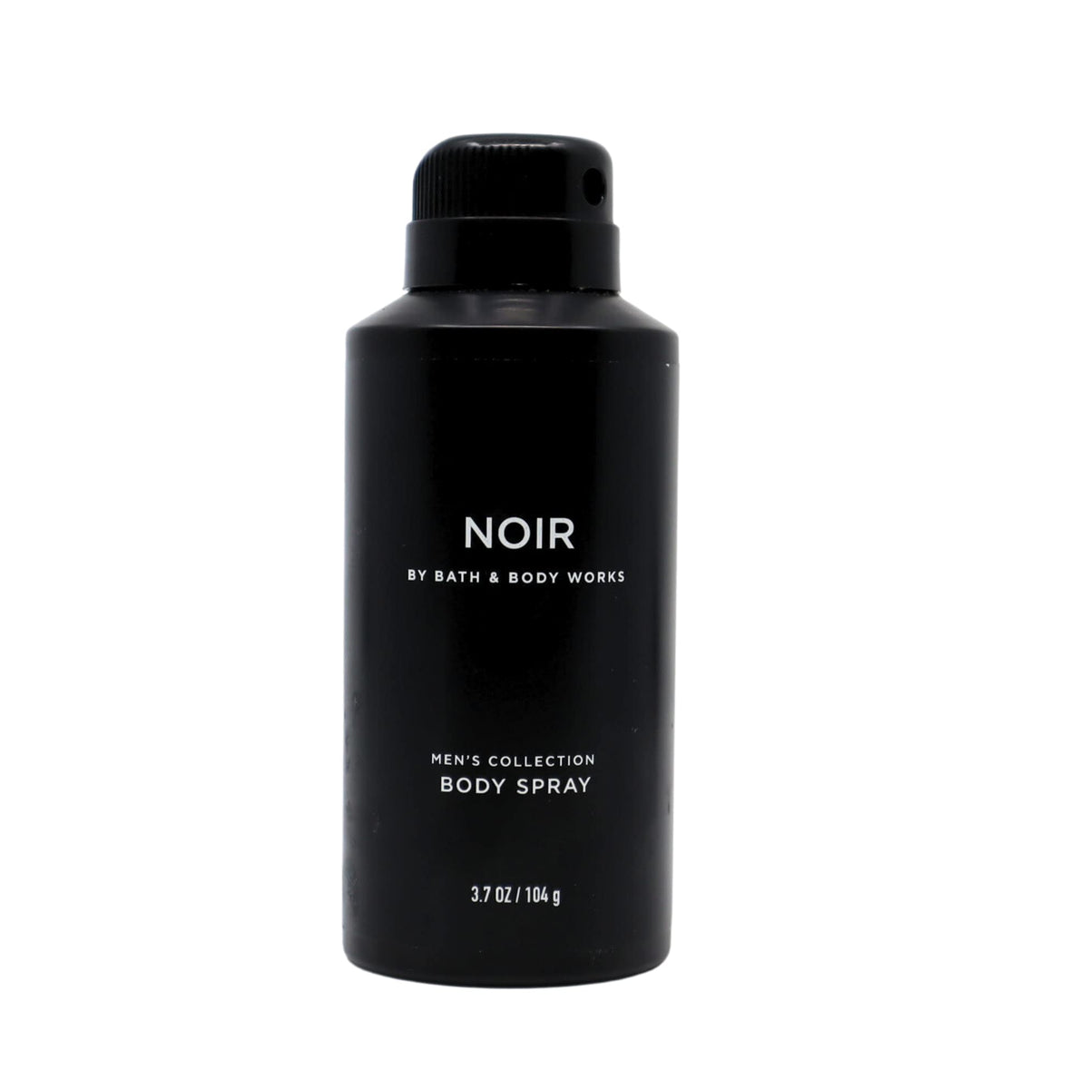 Bath & Body Works Noir men's deodorizing body spray bottle delivering everyday freshness.