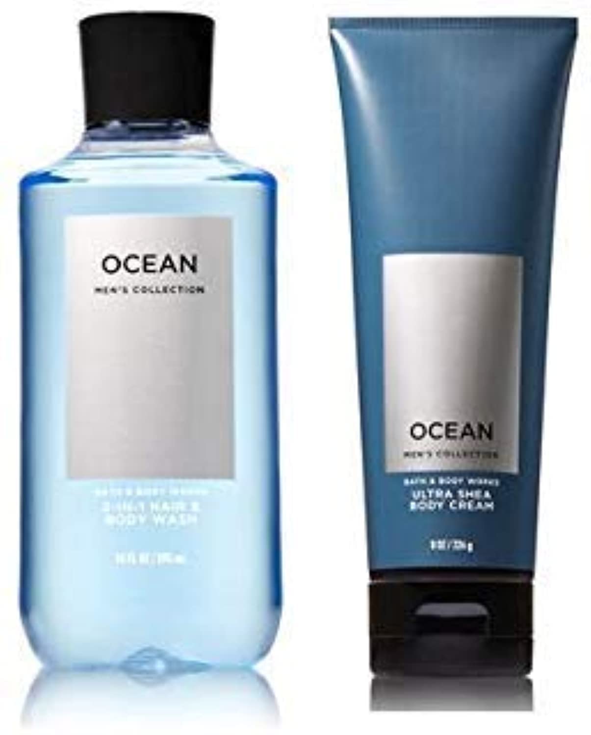 Bath & Body Works Ocean ultimate hydration body cream 8oz bottle for lasting moisture