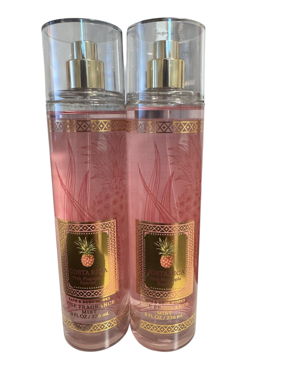 Bath and Body Works Pink Pineapple Sunrise mist bottle for daily refreshment and mood lift.