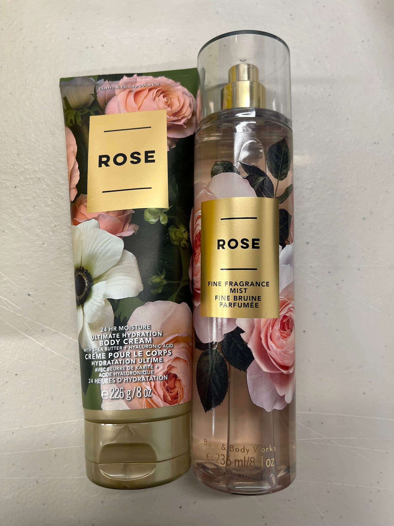 Bath & Body Works Rose Ultra Shea Body Cream jar for daily moisturizing