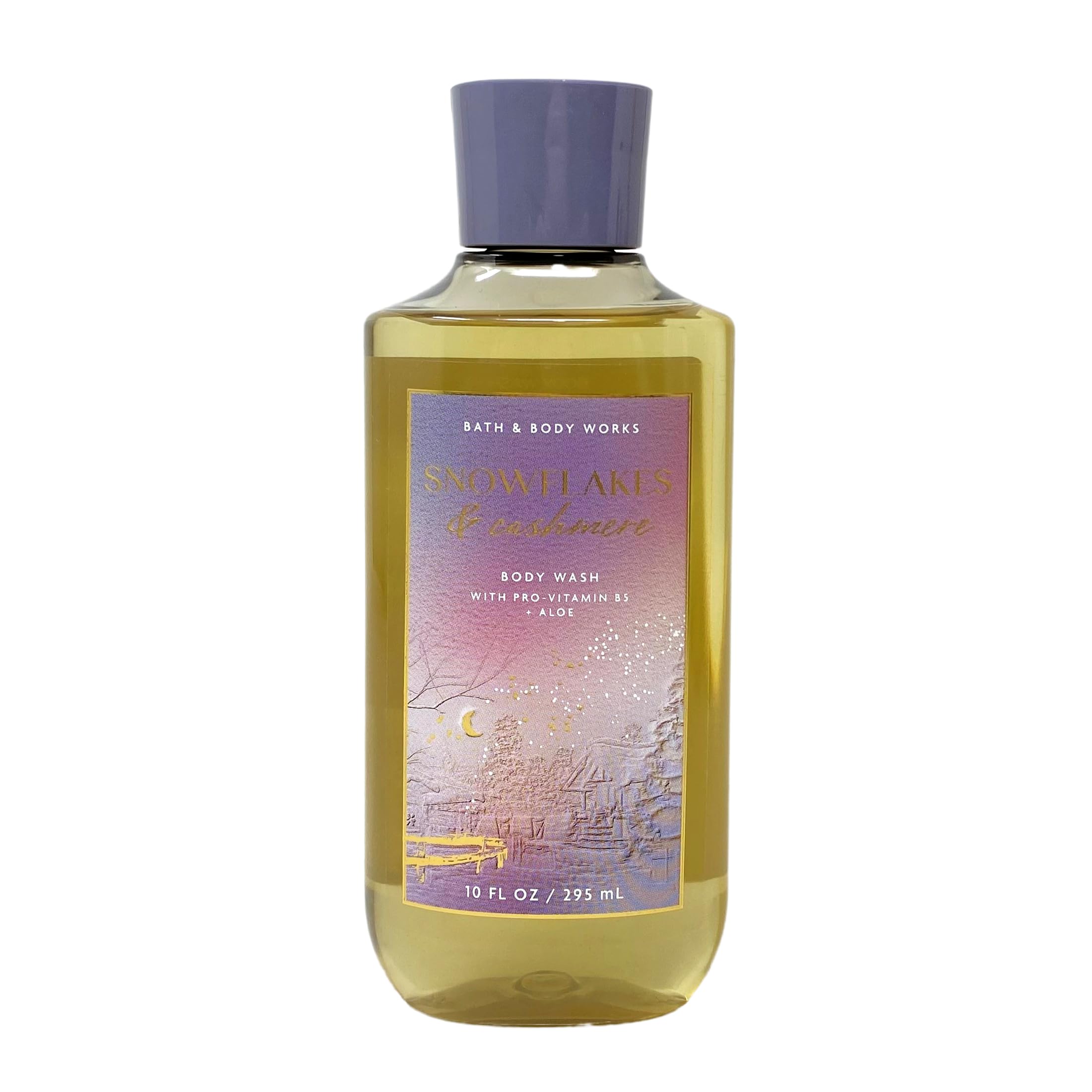 Bath & Body Works Snowflakes & Cashmere body lotion application provides hydration with shea butter and coconut oil