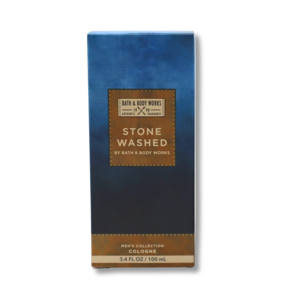 Bath & Body Works Stone Washed Cologne features blue chamomile for a calming daytime scent