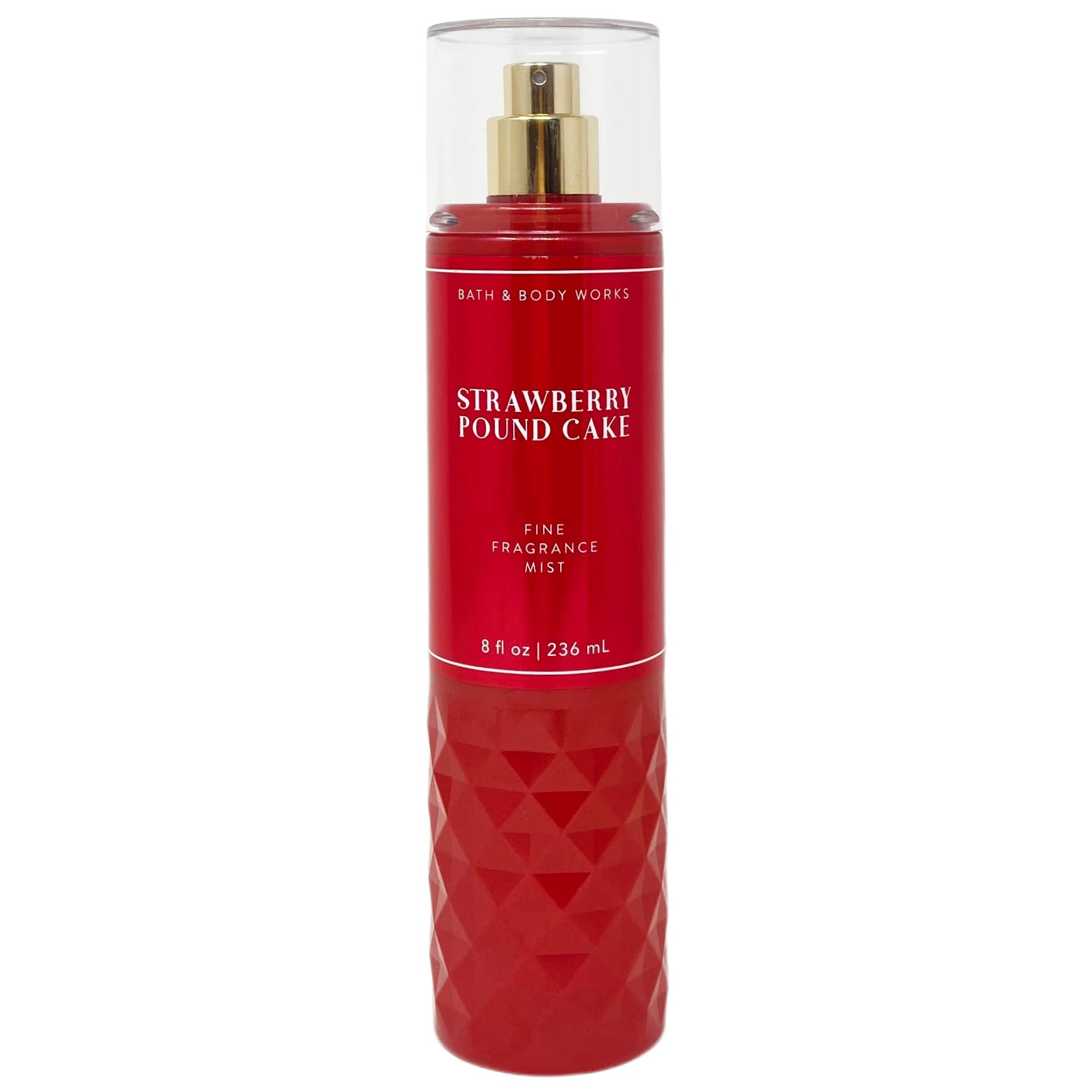 Bath & Body Works Strawberry Pound Cake body cream texture for smooth skin and scent layering.