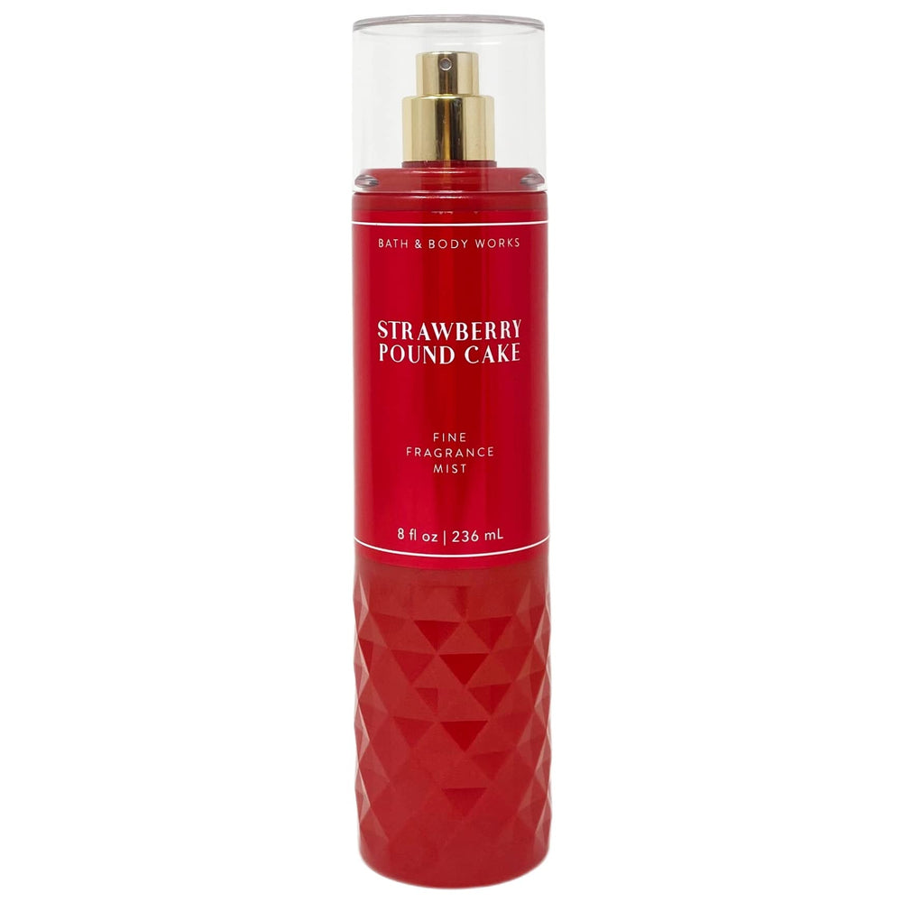 Bath & Body Works Strawberry Pound Cake body cream texture for smooth skin and scent layering.