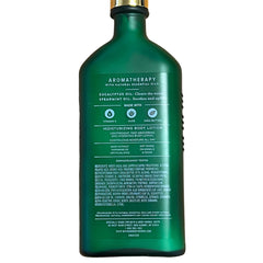 Bath and Body Works Stress Relief enriched lotion with shea butter and vitamin E.