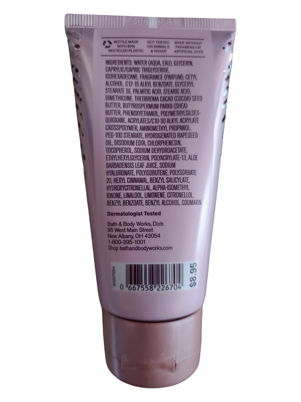 Trip-ready Bath & Body Works set packaging image for three travel-size creams