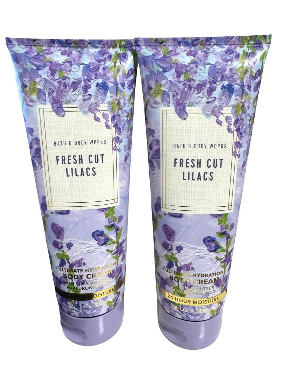 Bath & Body Works Ultimate Hydration Body Cream lilacs bottle for all-day moisture